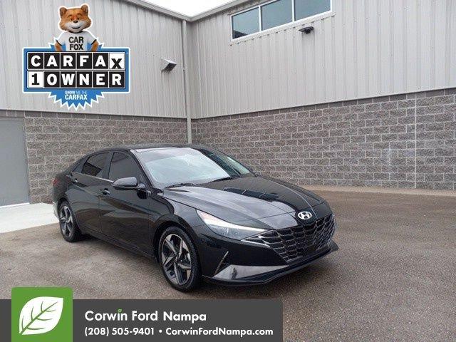 used 2021 Hyundai Elantra car, priced at $20,000