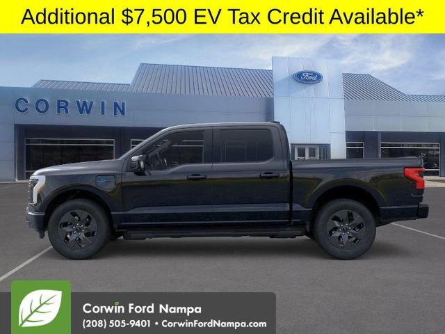 new 2025 Ford F-150 Lightning car, priced at $75,363
