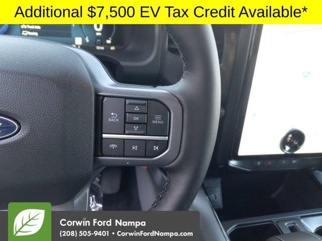 new 2025 Ford F-150 Lightning car, priced at $65,010
