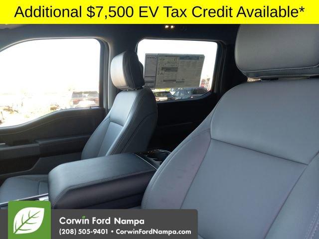 new 2025 Ford F-150 Lightning car, priced at $65,010