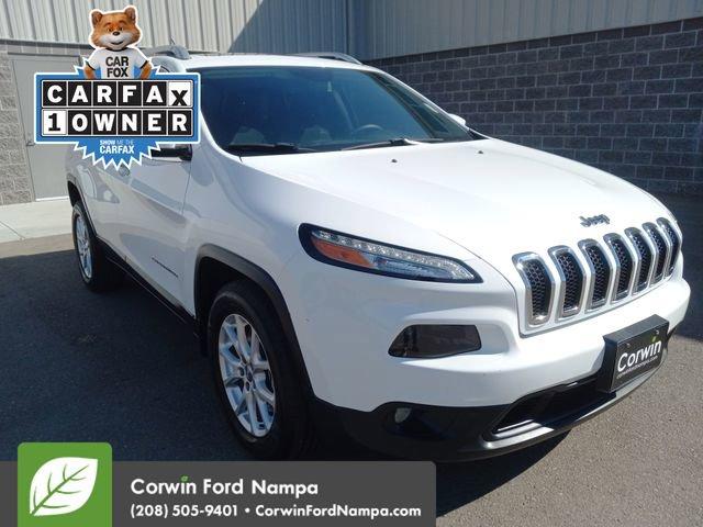 used 2018 Jeep Cherokee car, priced at $15,420