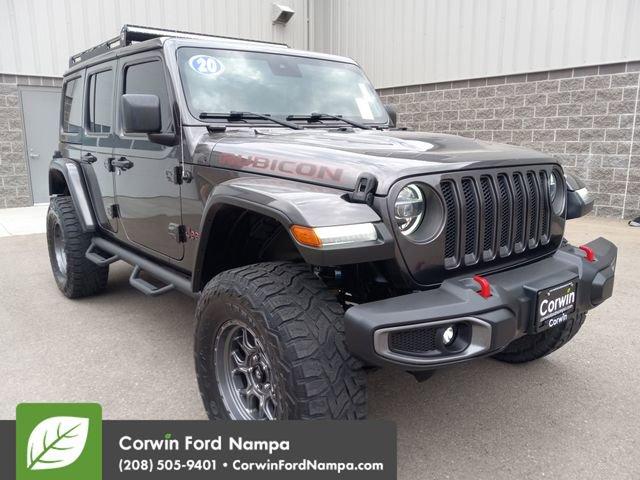 used 2020 Jeep Wrangler Unlimited car, priced at $36,523