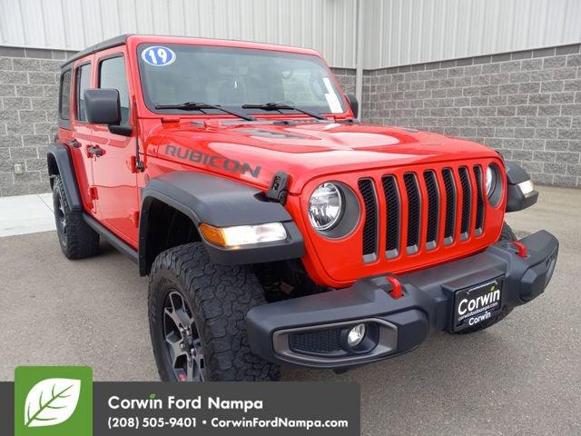 used 2019 Jeep Wrangler Unlimited car, priced at $31,796