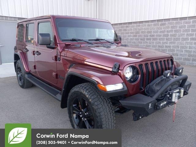 used 2021 Jeep Wrangler Unlimited car, priced at $27,229