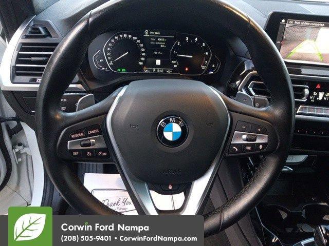 used 2022 BMW X3 car, priced at $28,500