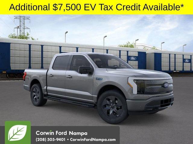 new 2025 Ford F-150 Lightning car, priced at $70,488