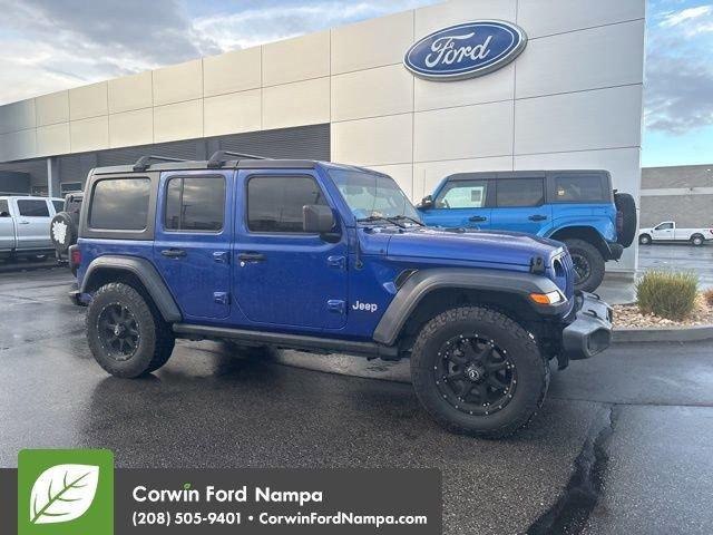 used 2018 Jeep Wrangler Unlimited car, priced at $23,389