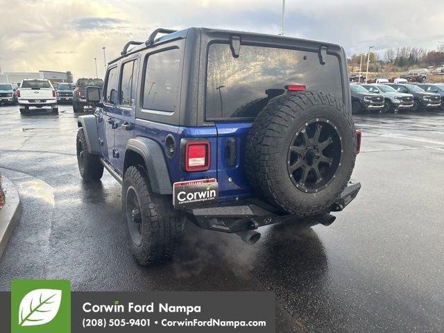 used 2018 Jeep Wrangler Unlimited car, priced at $23,389