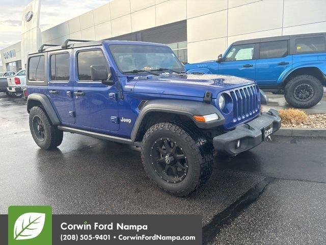 used 2018 Jeep Wrangler Unlimited car, priced at $23,389