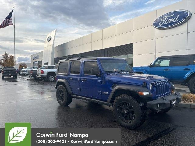 used 2018 Jeep Wrangler Unlimited car, priced at $23,389