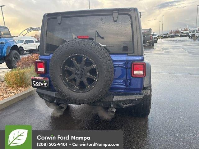 used 2018 Jeep Wrangler Unlimited car, priced at $23,389