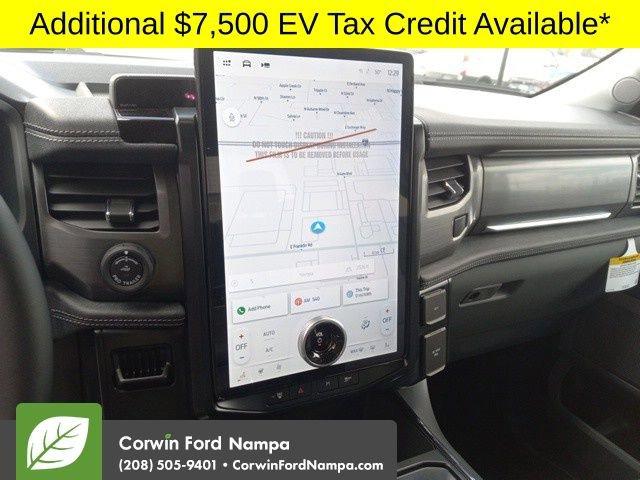 new 2025 Ford F-150 Lightning car, priced at $64,525