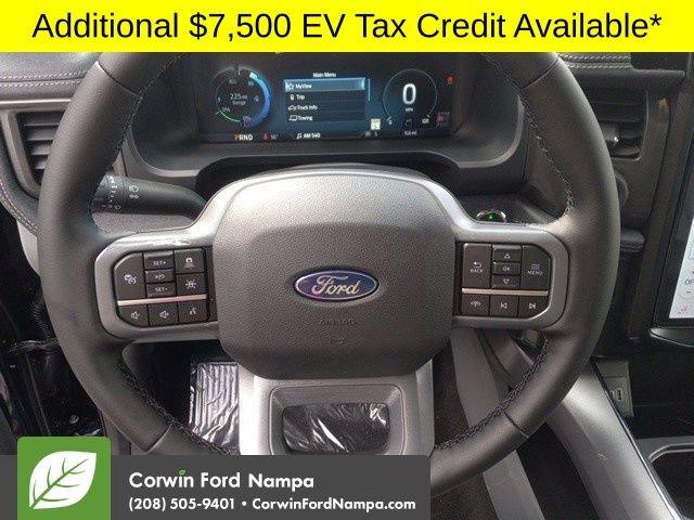 new 2025 Ford F-150 Lightning car, priced at $64,525