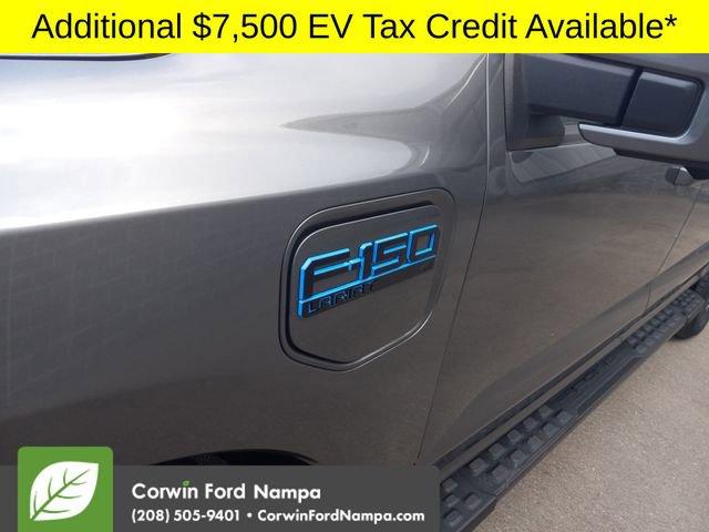 new 2025 Ford F-150 Lightning car, priced at $75,457
