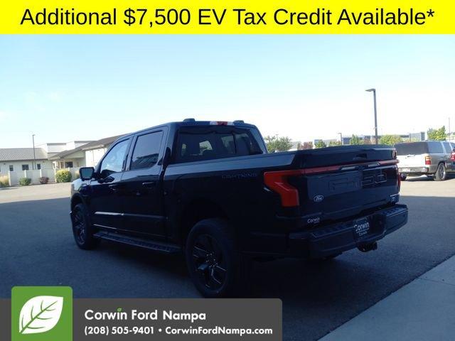 new 2025 Ford F-150 Lightning car, priced at $74,469