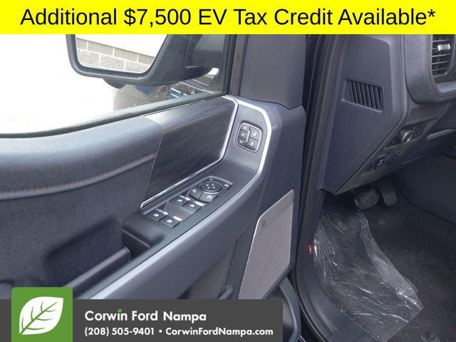new 2025 Ford F-150 Lightning car, priced at $74,469