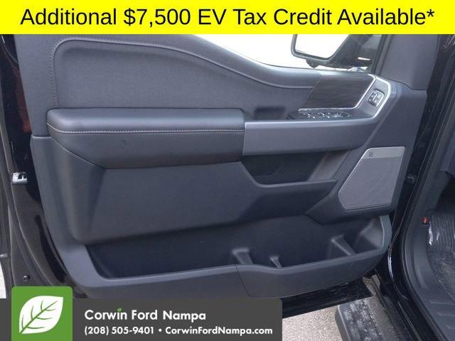 new 2025 Ford F-150 Lightning car, priced at $74,469