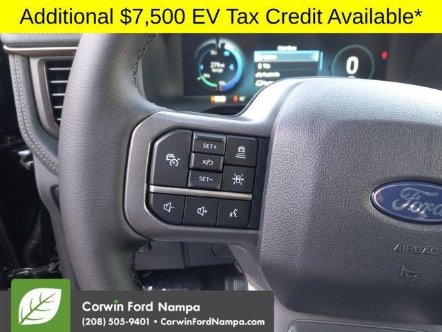new 2025 Ford F-150 Lightning car, priced at $74,469