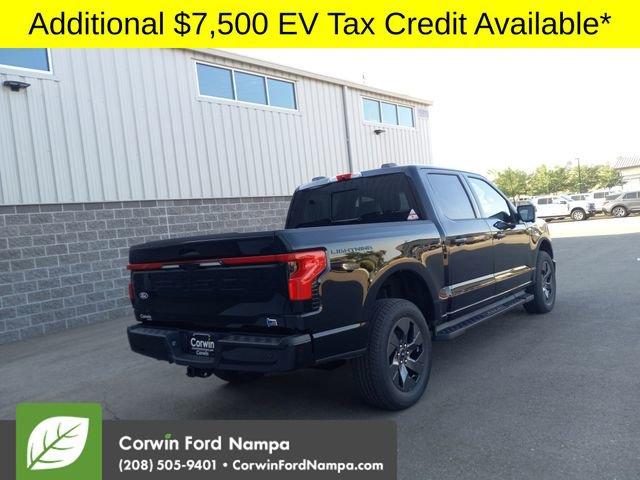 new 2025 Ford F-150 Lightning car, priced at $74,469