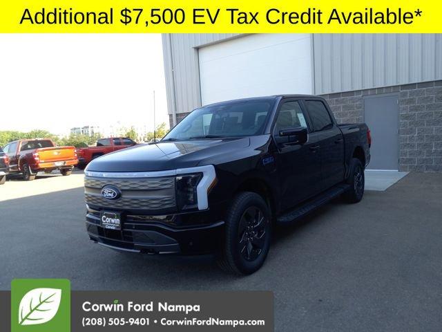 new 2025 Ford F-150 Lightning car, priced at $74,469