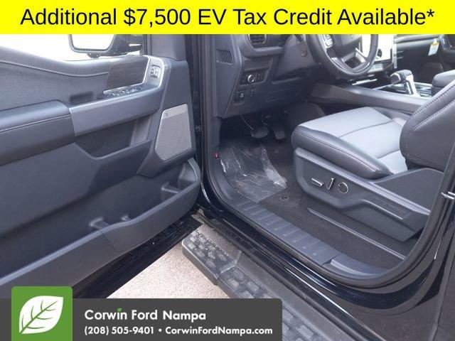 new 2025 Ford F-150 Lightning car, priced at $74,469