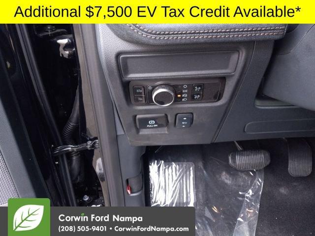 new 2025 Ford F-150 Lightning car, priced at $74,469