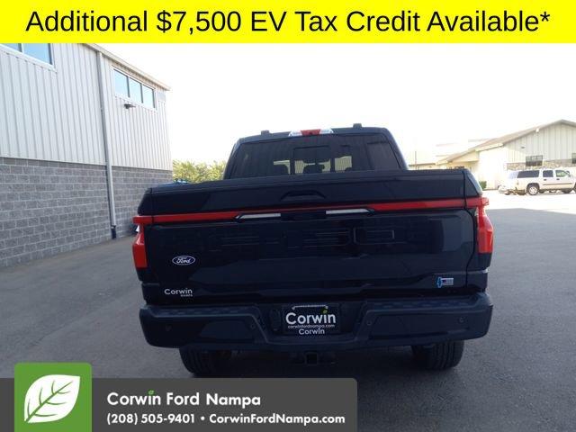 new 2025 Ford F-150 Lightning car, priced at $74,469