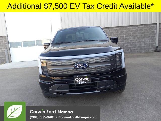 new 2025 Ford F-150 Lightning car, priced at $74,469