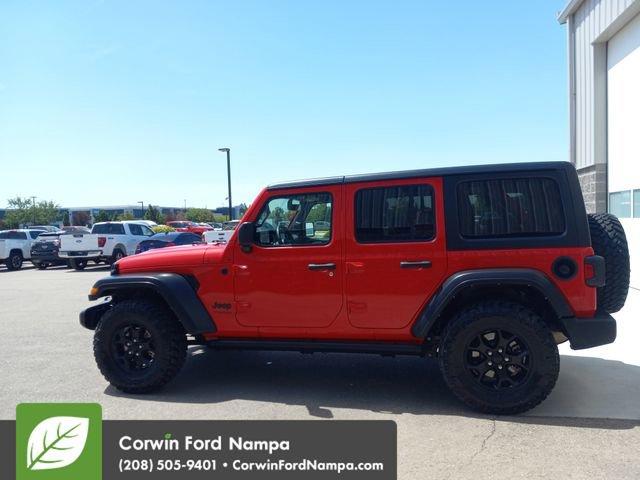 used 2021 Jeep Wrangler car, priced at $27,849