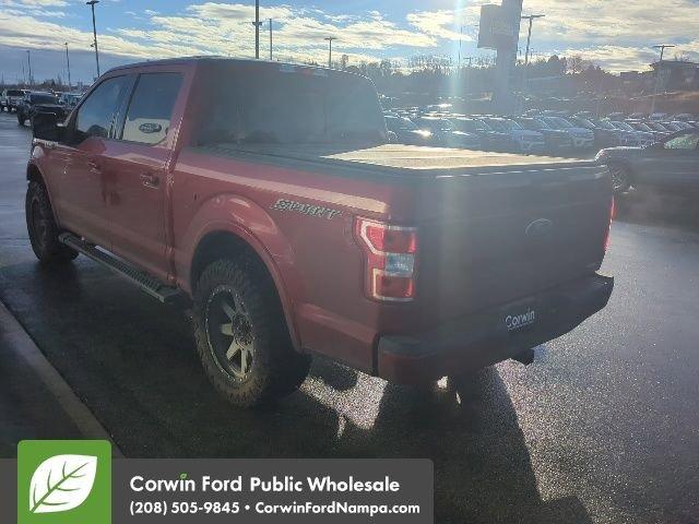 used 2018 Ford F-150 car, priced at $20,500