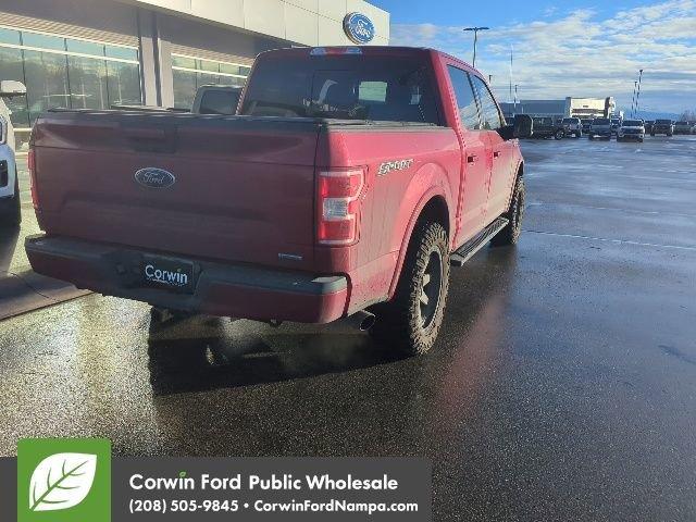 used 2018 Ford F-150 car, priced at $20,500