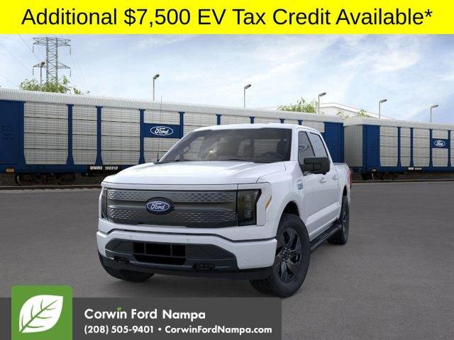 new 2025 Ford F-150 Lightning car, priced at $70,630