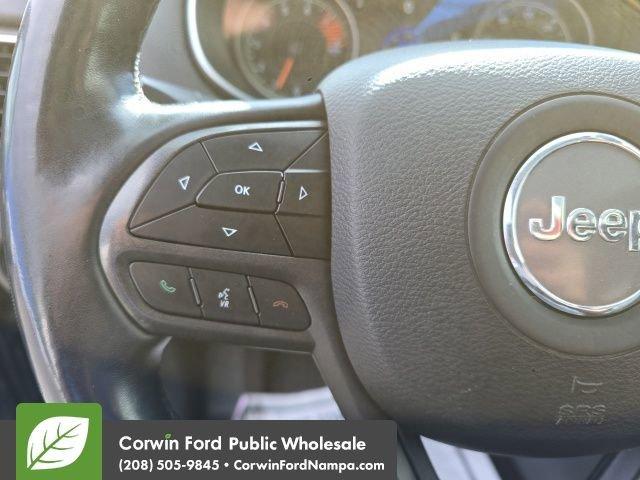 used 2019 Jeep Cherokee car, priced at $17,789