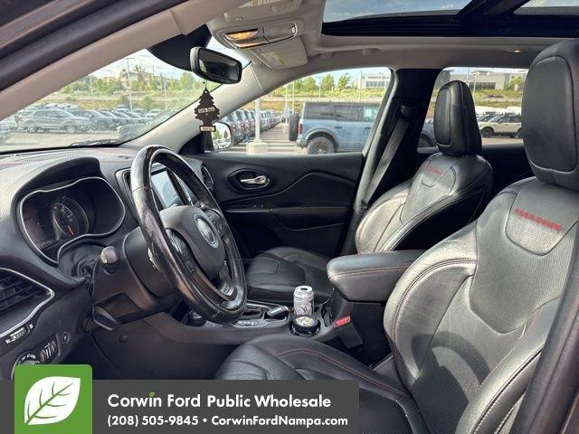 used 2019 Jeep Cherokee car, priced at $17,789