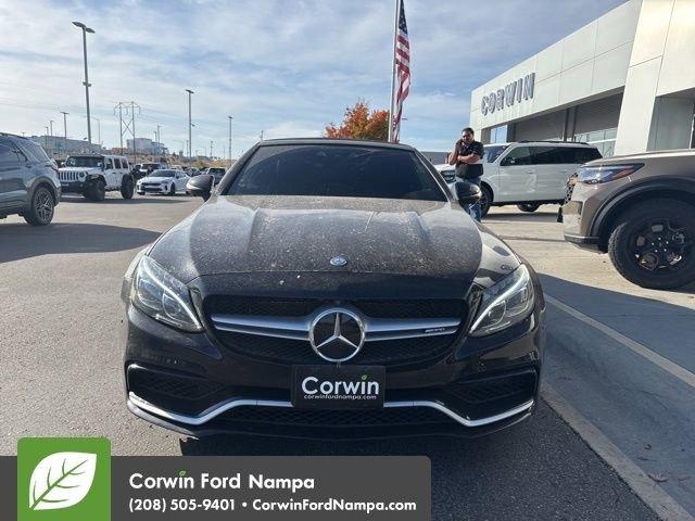 used 2017 Mercedes-Benz AMG C 63 car, priced at $34,887