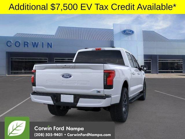 new 2025 Ford F-150 Lightning car, priced at $70,860