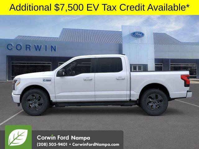 new 2025 Ford F-150 Lightning car, priced at $70,860