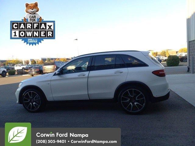 used 2019 Mercedes-Benz AMG GLC 43 car, priced at $27,000