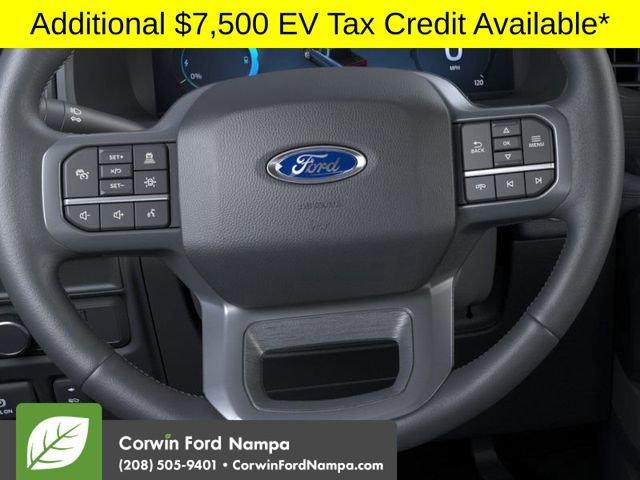 new 2025 Ford F-150 Lightning car, priced at $71,525