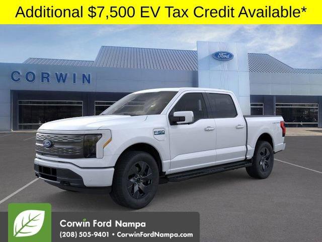 new 2025 Ford F-150 Lightning car, priced at $71,525