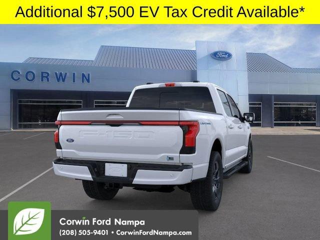 new 2025 Ford F-150 Lightning car, priced at $71,525