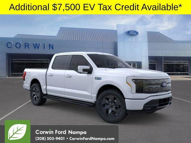 new 2025 Ford F-150 Lightning car, priced at $71,525