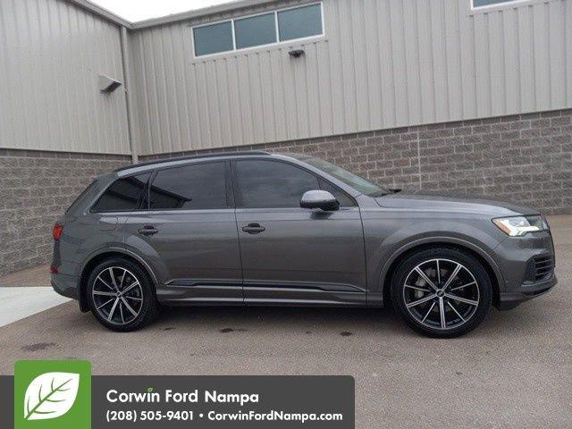 used 2021 Audi Q7 car, priced at $42,500