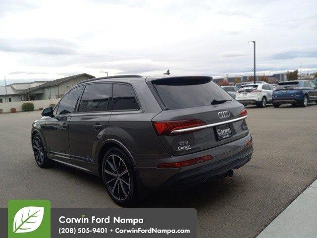 used 2021 Audi Q7 car, priced at $42,500