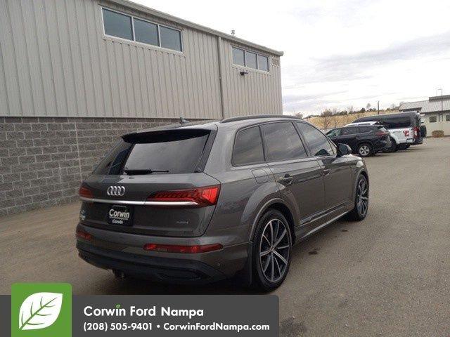 used 2021 Audi Q7 car, priced at $42,500