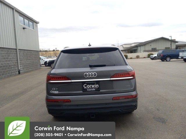 used 2021 Audi Q7 car, priced at $42,500