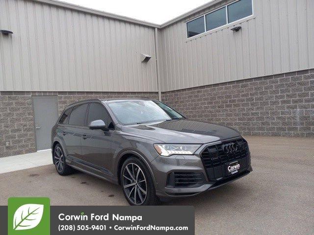 used 2021 Audi Q7 car, priced at $42,500