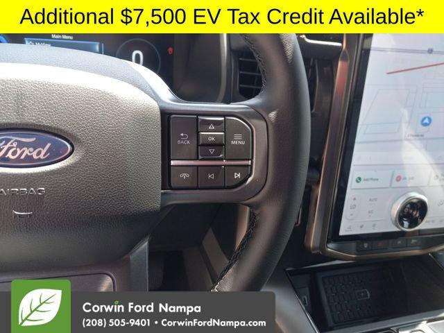 new 2025 Ford F-150 Lightning car, priced at $75,363