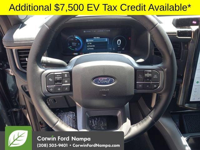 new 2025 Ford F-150 Lightning car, priced at $75,363