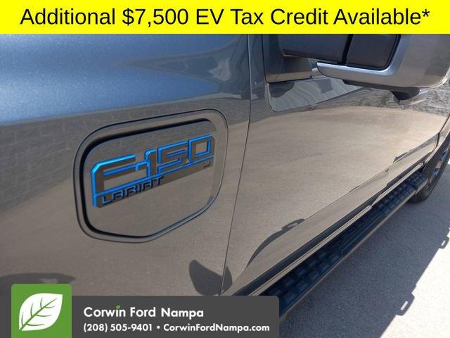 new 2025 Ford F-150 Lightning car, priced at $75,363